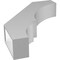 Ekena Millwork 5 1/2-in. W x 24-in. D x 32-in. H Balboa Architectural Grade PVC Knee Brace BRCP055X24X32BOA - alternate 2